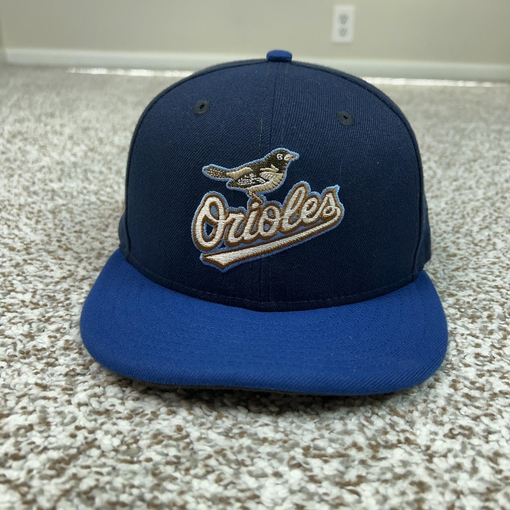 Baltimore Orioles Men Hat Cap 7 1/8 Navy Blue New Era 59Fifty Baseball MLB 25th